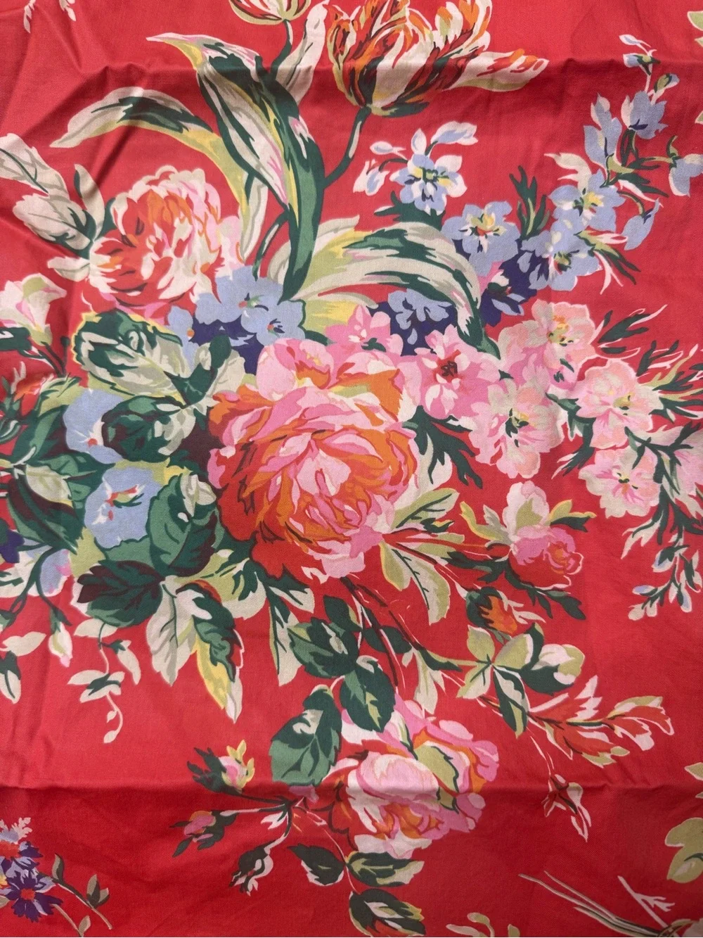 Lauren Ralph Lauren Belle Harbour Red Floral Pillow Sham (1)